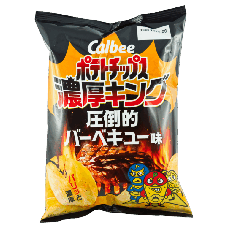 Calbee Kartoffelchips Rich King BBQ