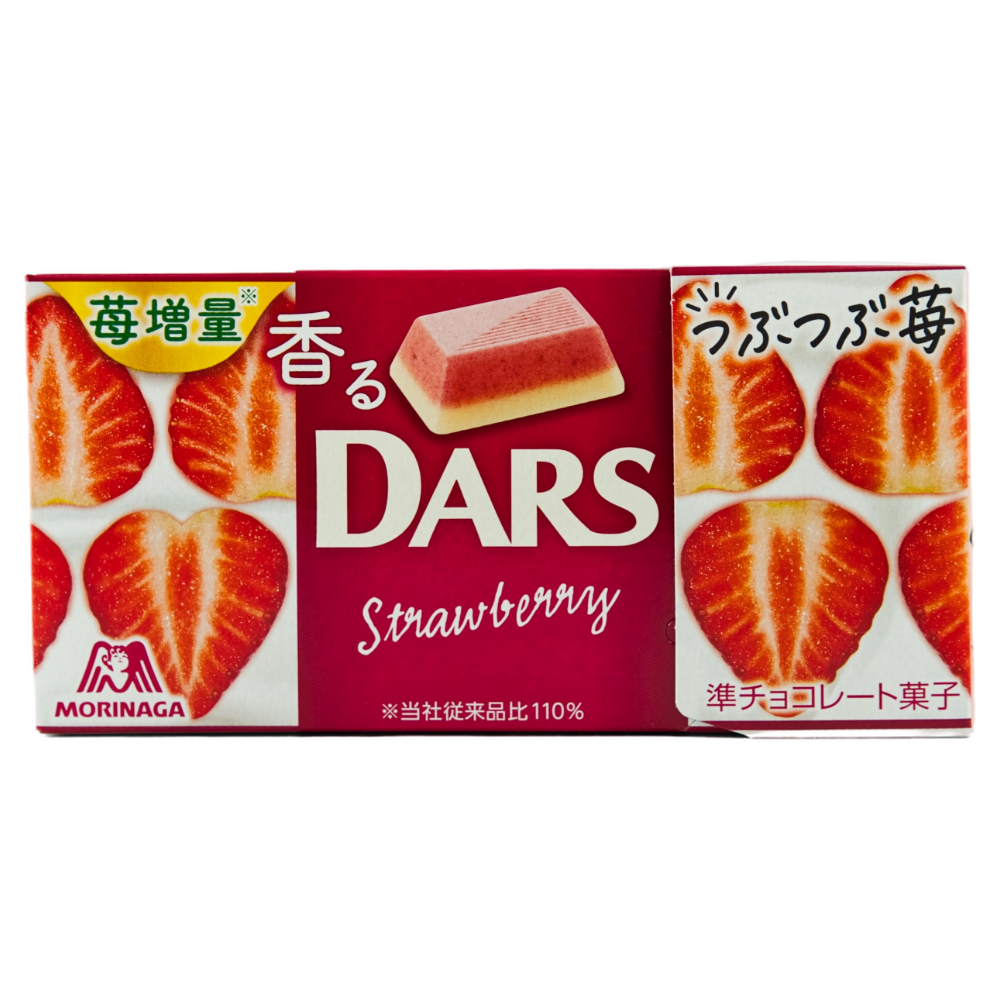 Morinaga DARS weisse Schokolade Erdbeere