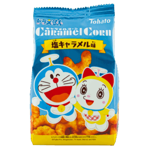 Doraemon Maissnack salziges Caramel