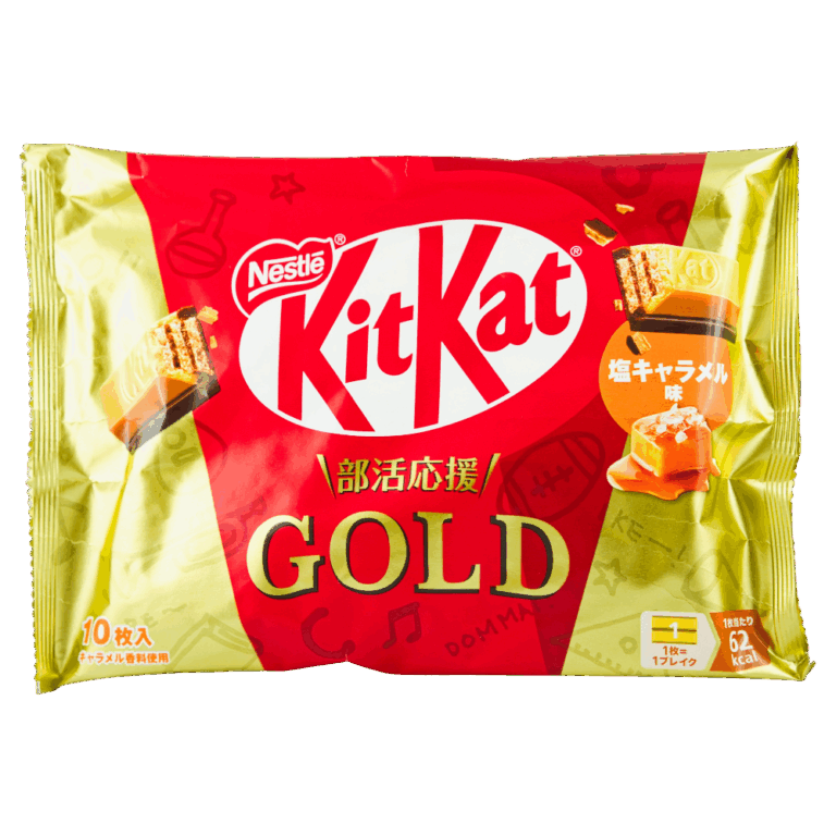 KitKat Gold salziges Caramel & Schokolade