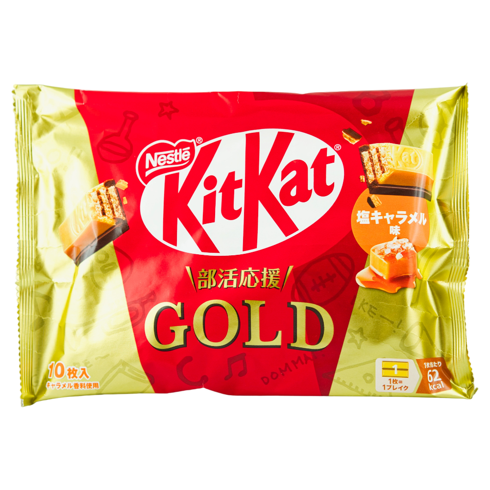 KitKat Gold salziges Caramel & Schokolade