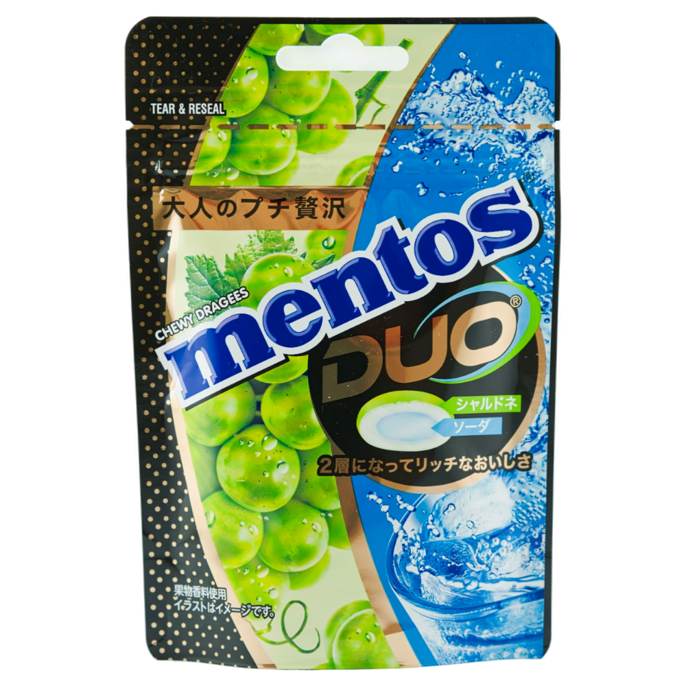 Mentos Duo Chardonnay Traube & Soda