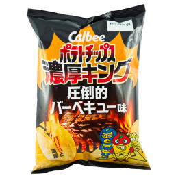 Calbee Kartoffelchips Rich King BBQ Calbee Kartoffelchips Rich King BBQ