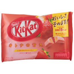 Kitkat à la fraise